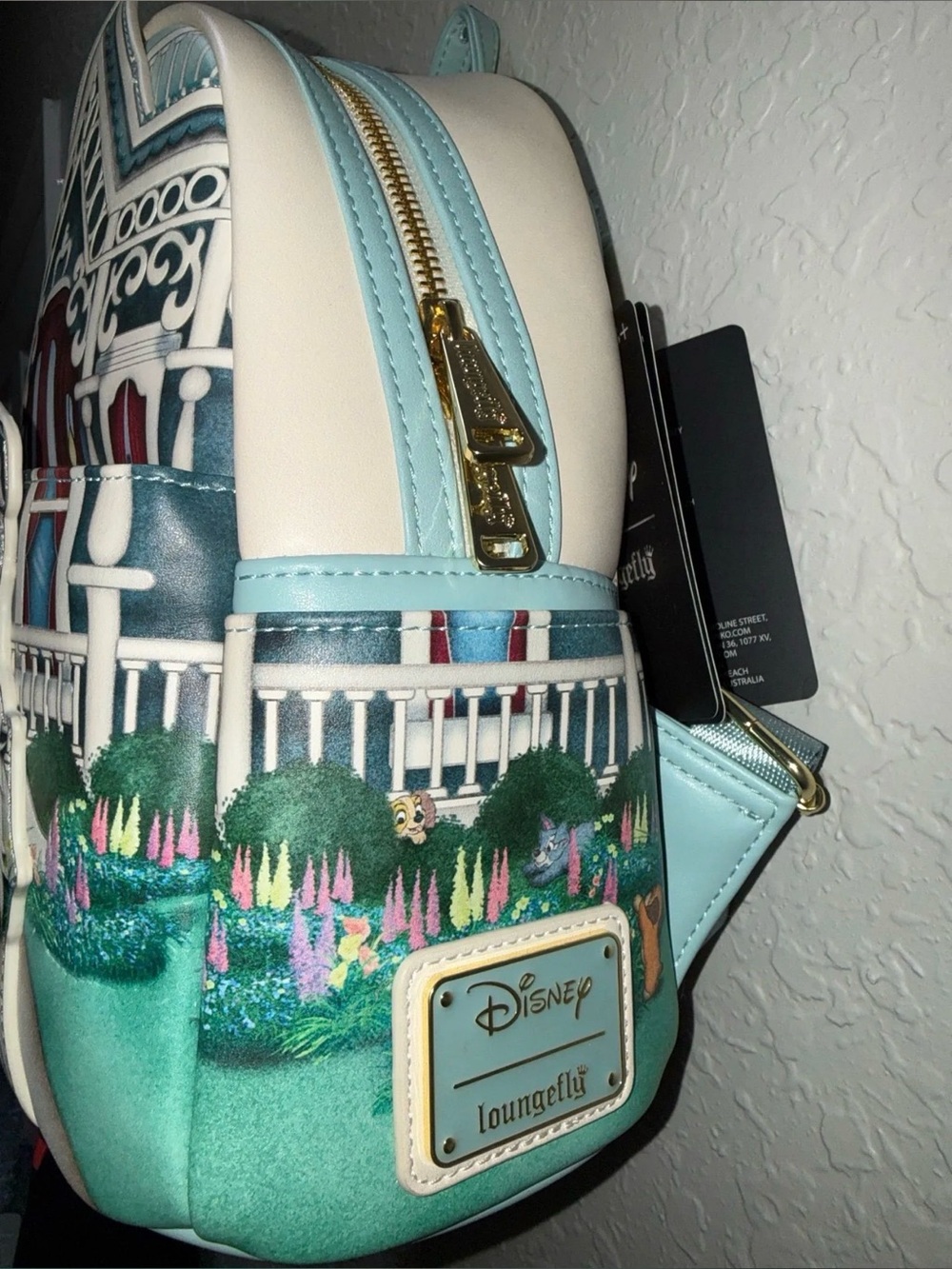 Disney Loungefly Lady and the Tramp Mini Backpack - Picture 2 of 5